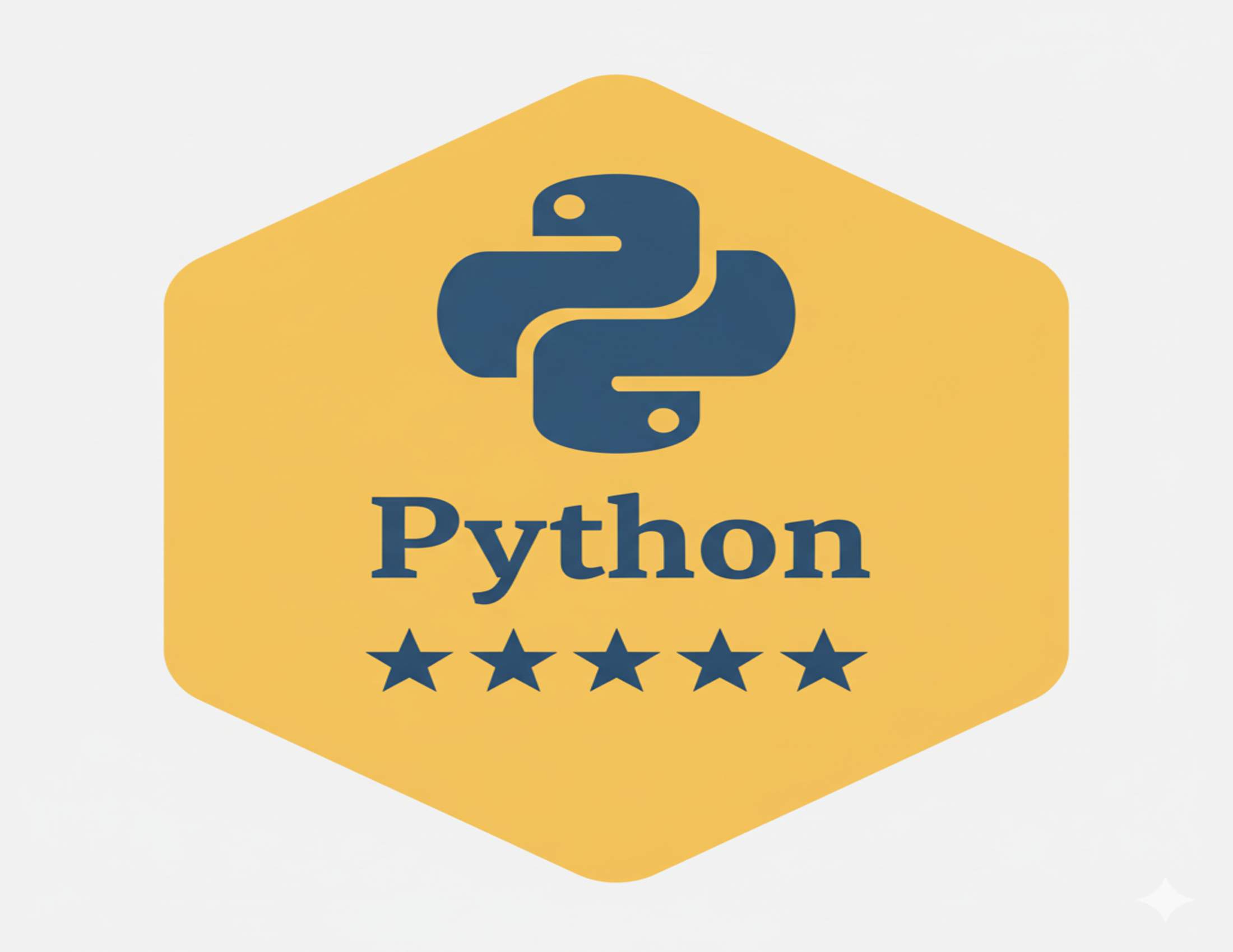 Python 5 Star Gold Badge